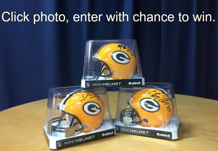 NFL Helmet Giveaway